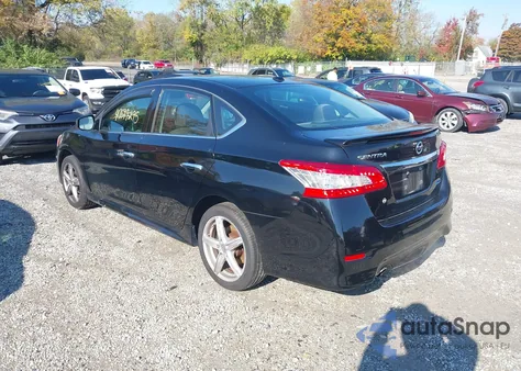 2014 Nissan Sentra Sr z USA, uszkodzony, nr VIN 3N1AB7AP4EY315788